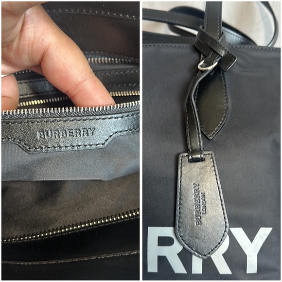 Burberry Nylon Logo Tote Bag - Picture 11 of 12